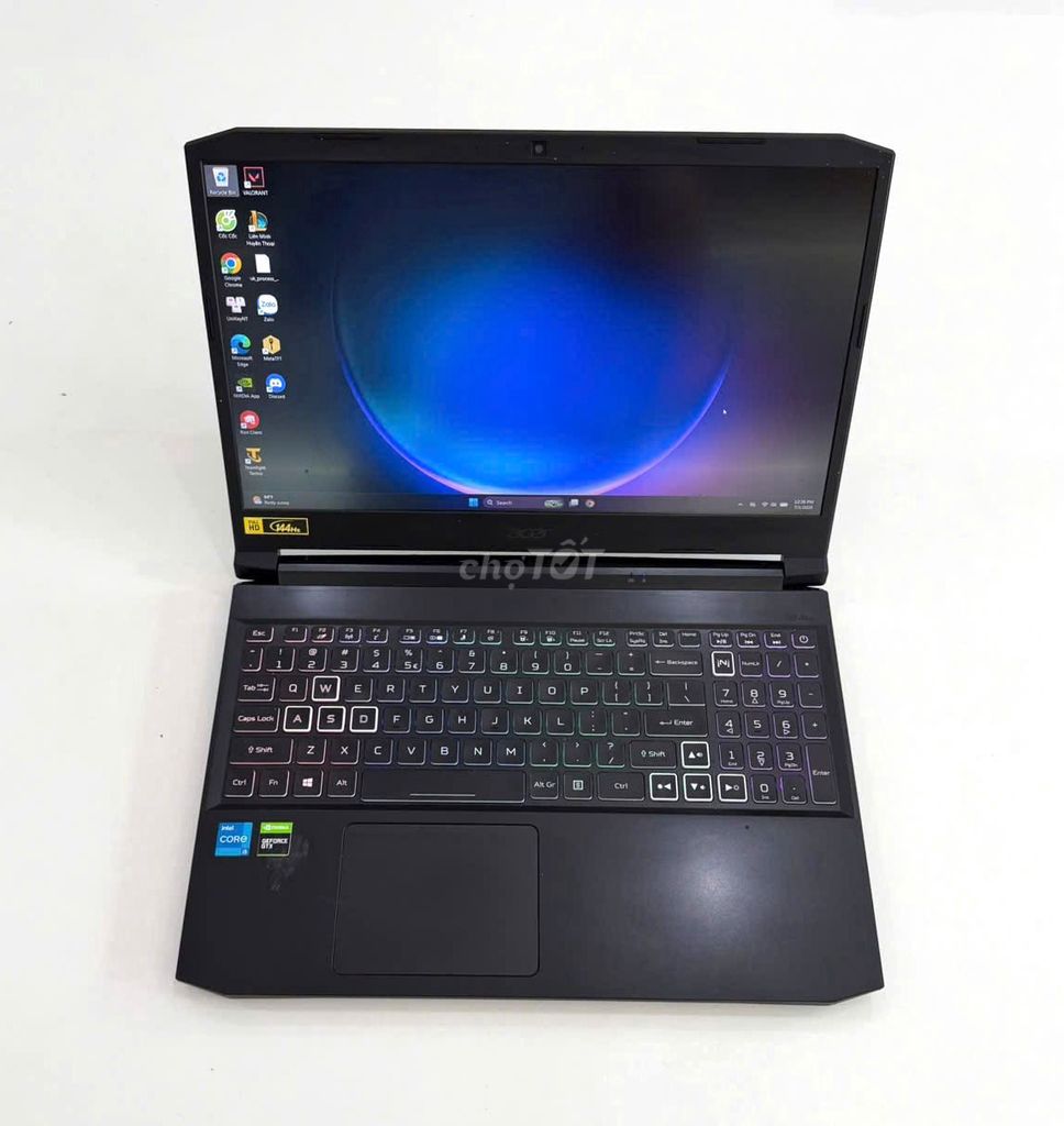 Acer Nitro 5/i5-10300H/16GB/512GB/GTX 1650Ti. Mua bán Laptop tại Quận Hải Châu Đà Nẵng được đăng bởi TTCenter 484 NÚI THÀNH hình 1