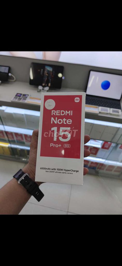 Xiaomi Redmi Note 15 Pro+ 5G 256GB Đen. Mua bán Điện thoại tại Thành phố Bến Tre Bến Tre được đăng bởi Minh Anh hình 1