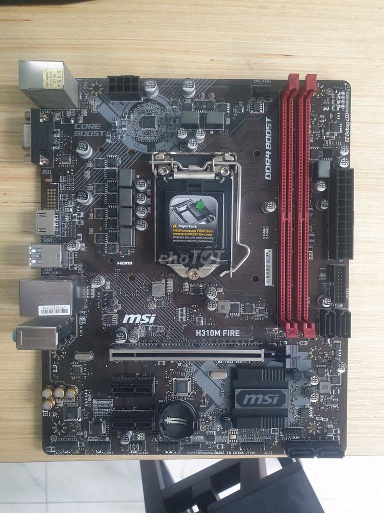 Mainboard MSI H310M-FIRE DDR4. Mua bán Linh kiện (RAM, Card...) tại Quận Hải Châu Đà Nẵng được đăng bởi Baxiqua hình 1