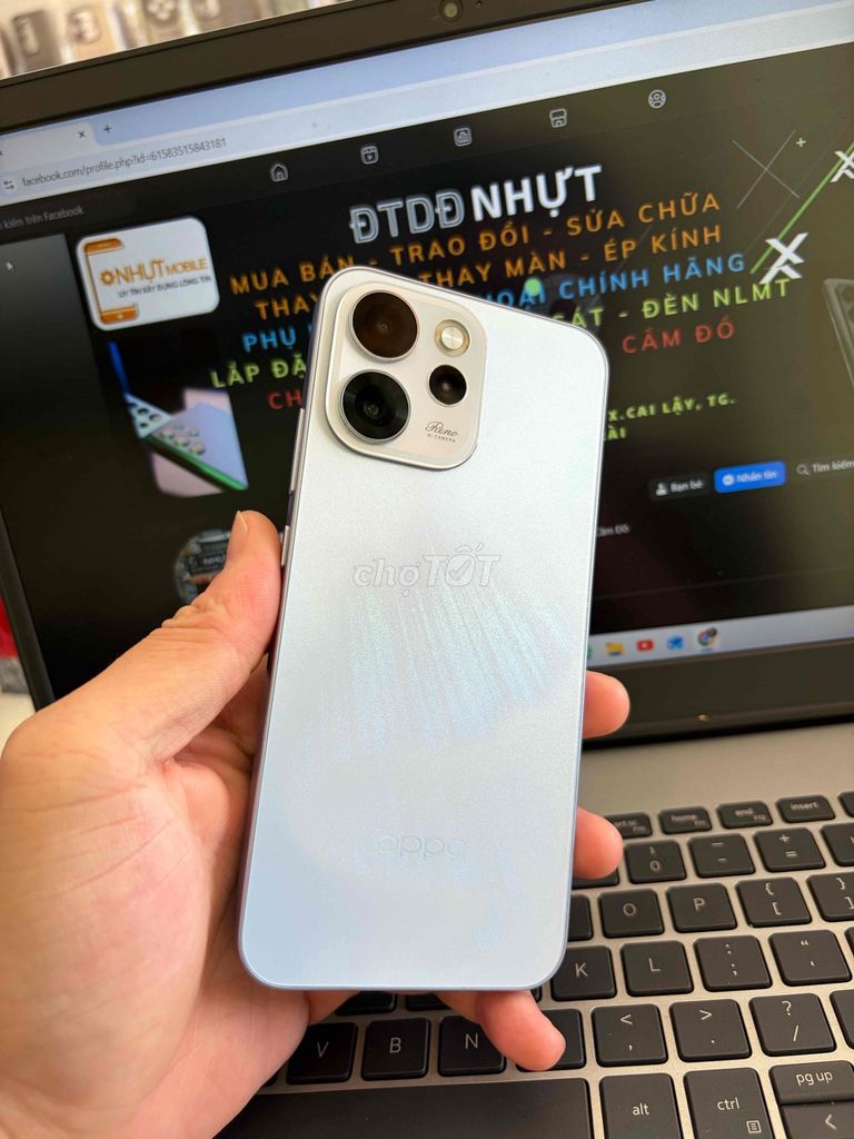 OPPO Reno15F 5G 8/256GB Xanh - Như mới. Mua bán Điện thoại tại Thị xã Cai Lậy Tiền Giang được đăng bởi Nhựt Nguyễn hình 1