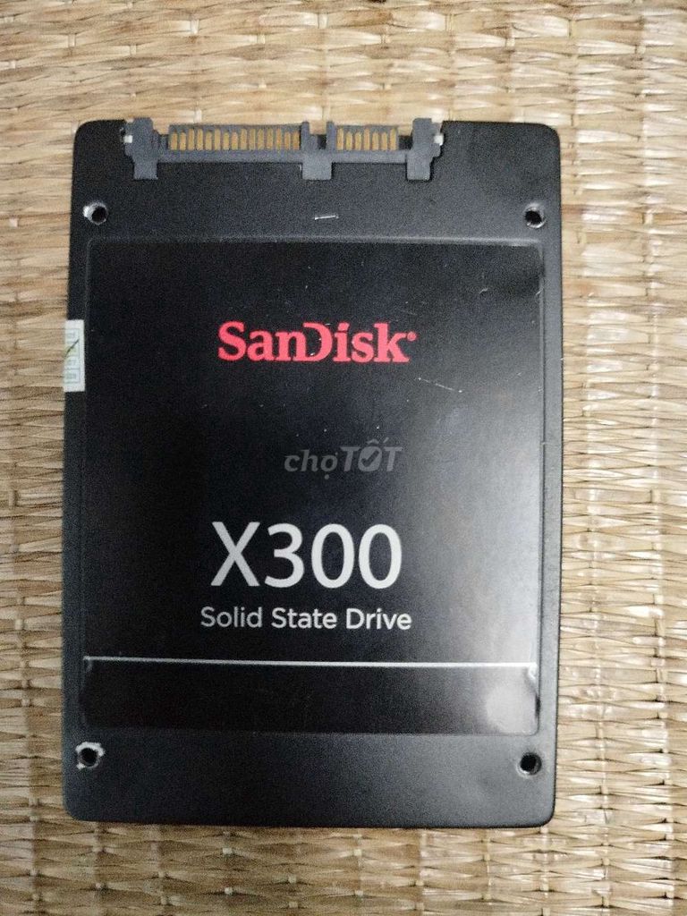 Ổ cứng SSD SanDisk X300 128GB. Mua bán Linh kiện (RAM, Card...) tại Quận 4 Tp Hồ Chí Minh được đăng bởi lala hình 1