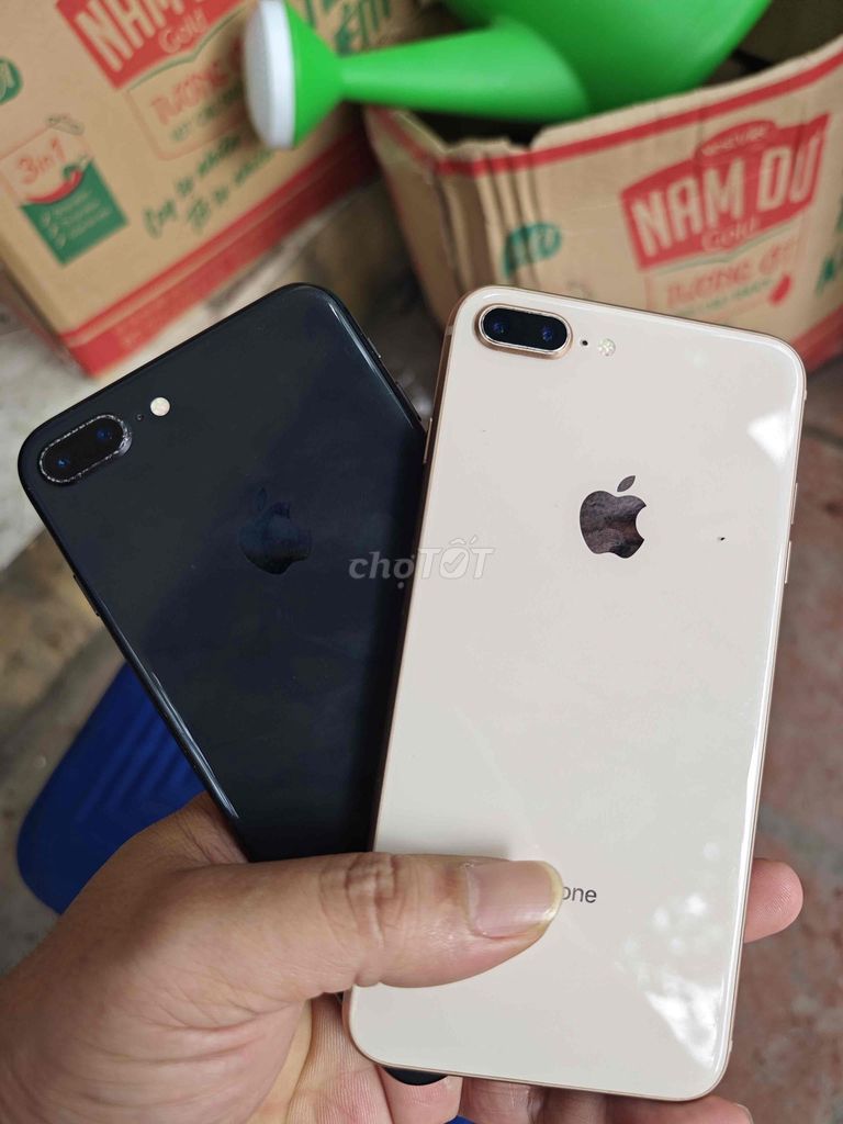 cặp iPhone 8 Plus Vàng, Đen. Mua bán Điện thoại tại Quận Bắc Từ Liêm Hà Nội được đăng bởi manh hình 1