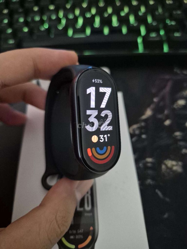 Xiaomi Smart Band 10 Đen. Mua bán Thiết bị đeo thông minh tại Quận Cẩm Lệ Đà Nẵng được đăng bởi Toàn Văn hình 1