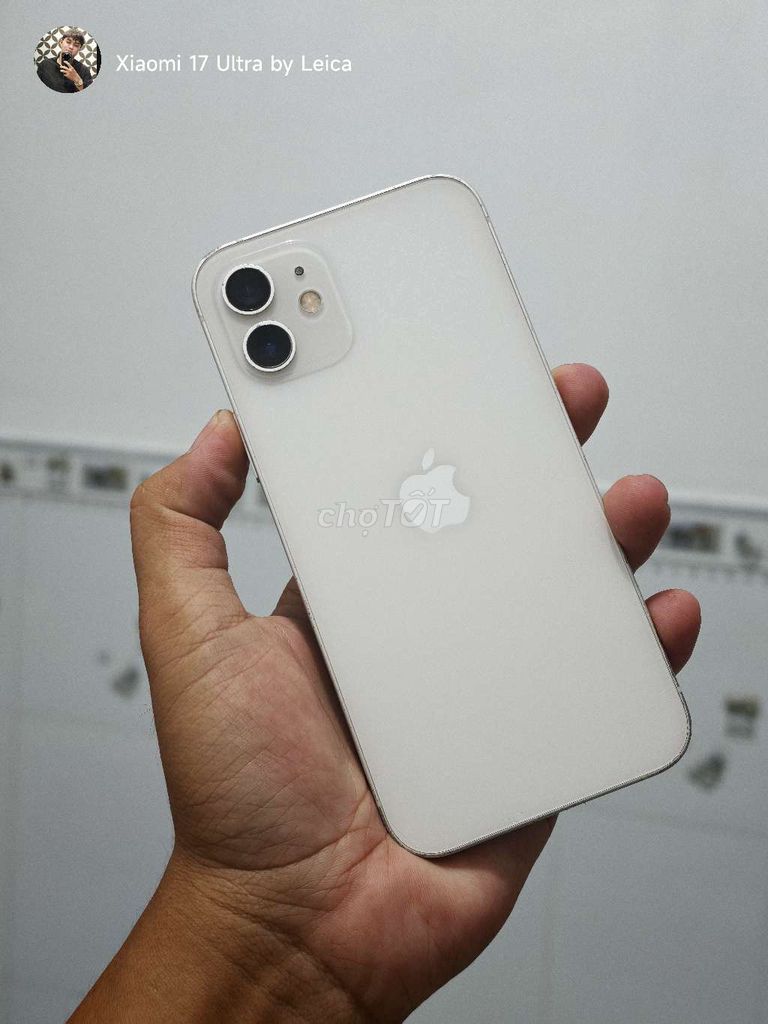 Iphone 12 64GB Quốc Tế chuẩn zin (Có trao đổi). Mua bán Điện thoại tại Thành phố Vĩnh Long Vĩnh Long được đăng bởi Đại Mobile Báo đúng tình trạng  hình 1