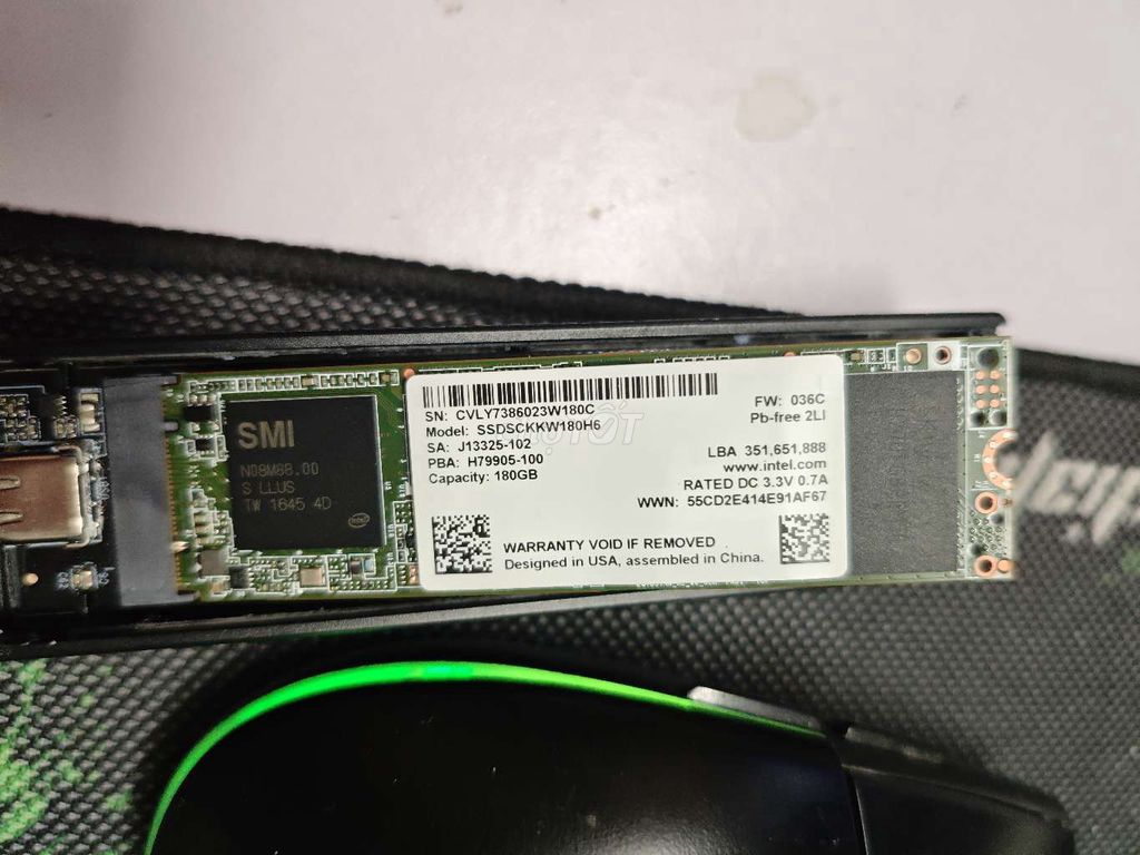 Ổ cứng SSD Intel SSDSCKKW180H6. Mua bán Linh kiện (RAM, Card...) tại Thị xã Duy Tiên Hà Nam được đăng bởi Hoàng hình 1