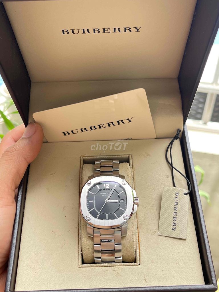 Đồng hồ Burberry Nam Thụy Sĩ Cơ tự động thuỵ sĩ. Mua bán Đồng hồ tại Huyện An Dương Hải Phòng được đăng bởi hùng hình 1