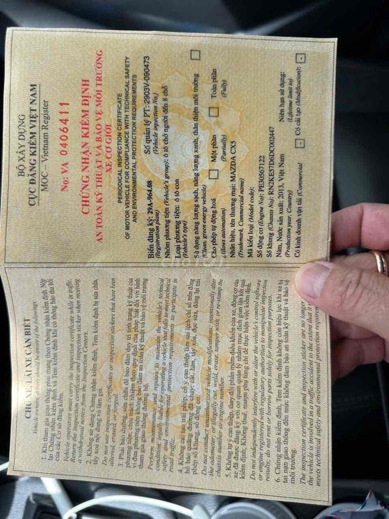 Mazda CX 5 2013 - 130000 km. Mua bán Ô tô tại Quận Hà Đông Hà Nội được đăng bởi A toàn hình 5