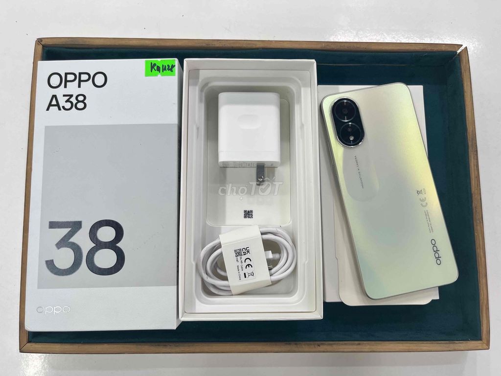 OPPO A38 Vàng nhạt. Mua bán Điện thoại tại Thành phố Châu Đốc An Giang được đăng bởi Cửa hàng DTDĐ HOÀNG ĐỨC hình 1