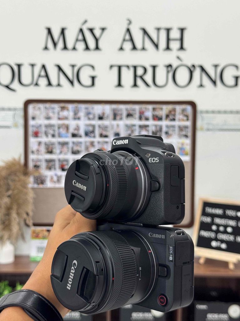 Máy ảnh Canon R50 Đen. Mua bán Máy ảnh, Máy quay tại Thành phố Phan Thiết Bình Thuận được đăng bởi Quang Trường hình 1