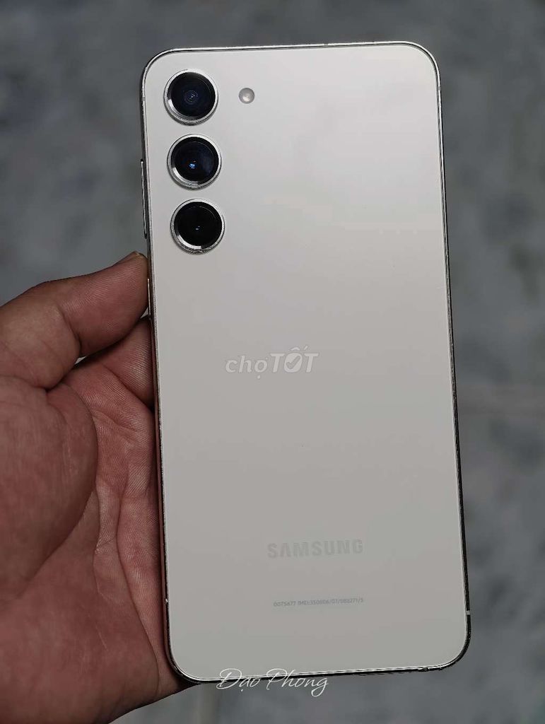 Samsung S23 Plus 512GB Bạc Hàn Quốc w. Mua bán Điện thoại tại Huyện Củ Chi Tp Hồ Chí Minh được đăng bởi Đạo Phong hình 1