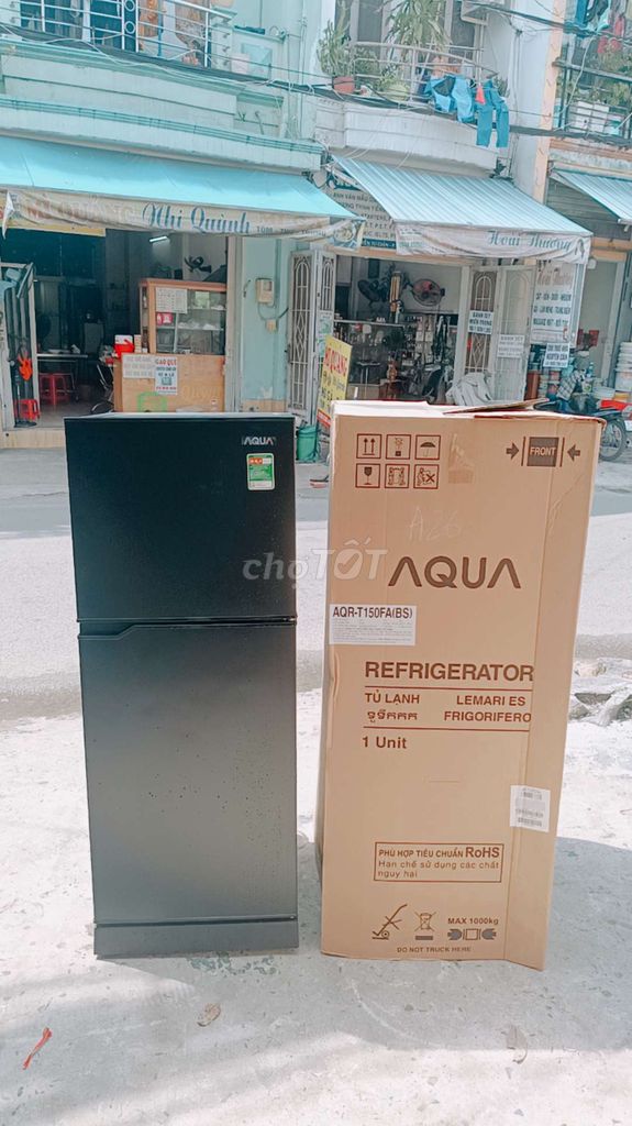 Tủ lạnh aqua 130lit zin mới 99%