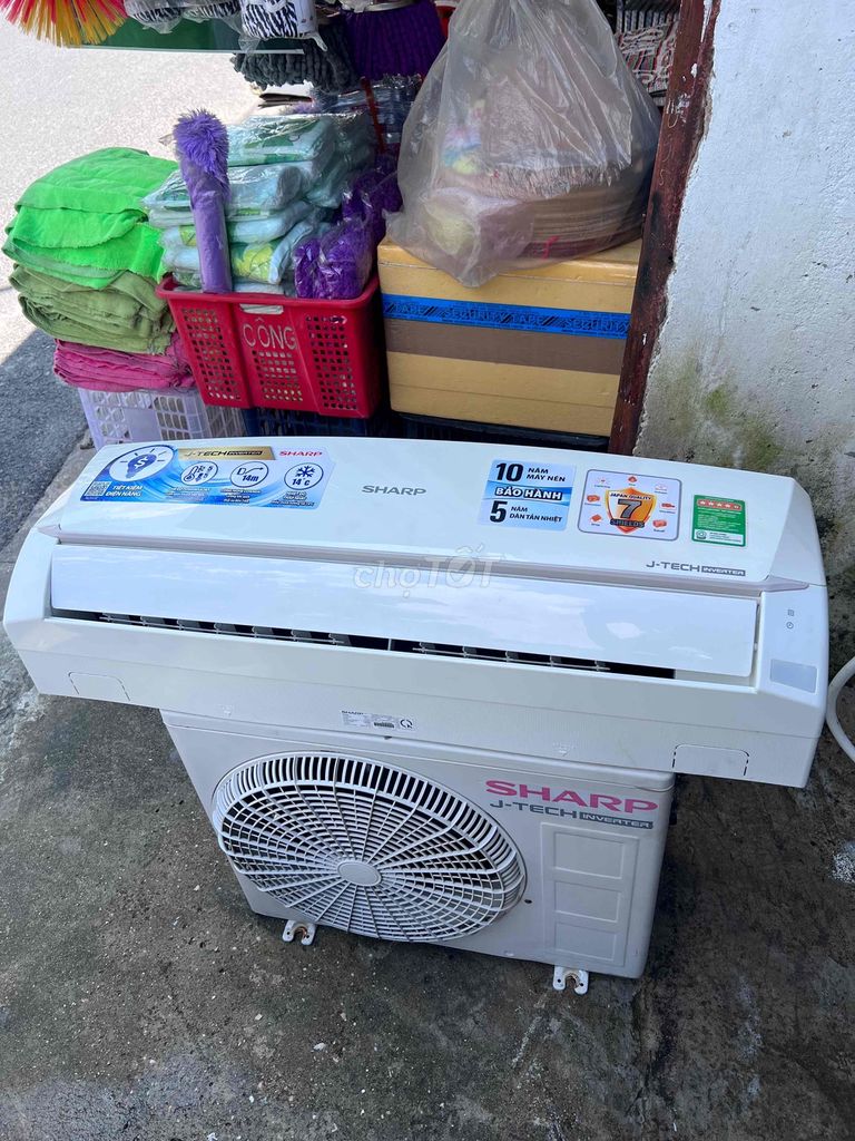 Bán máy lạnh Sharp 1.5hp inverter Thái Gas R32