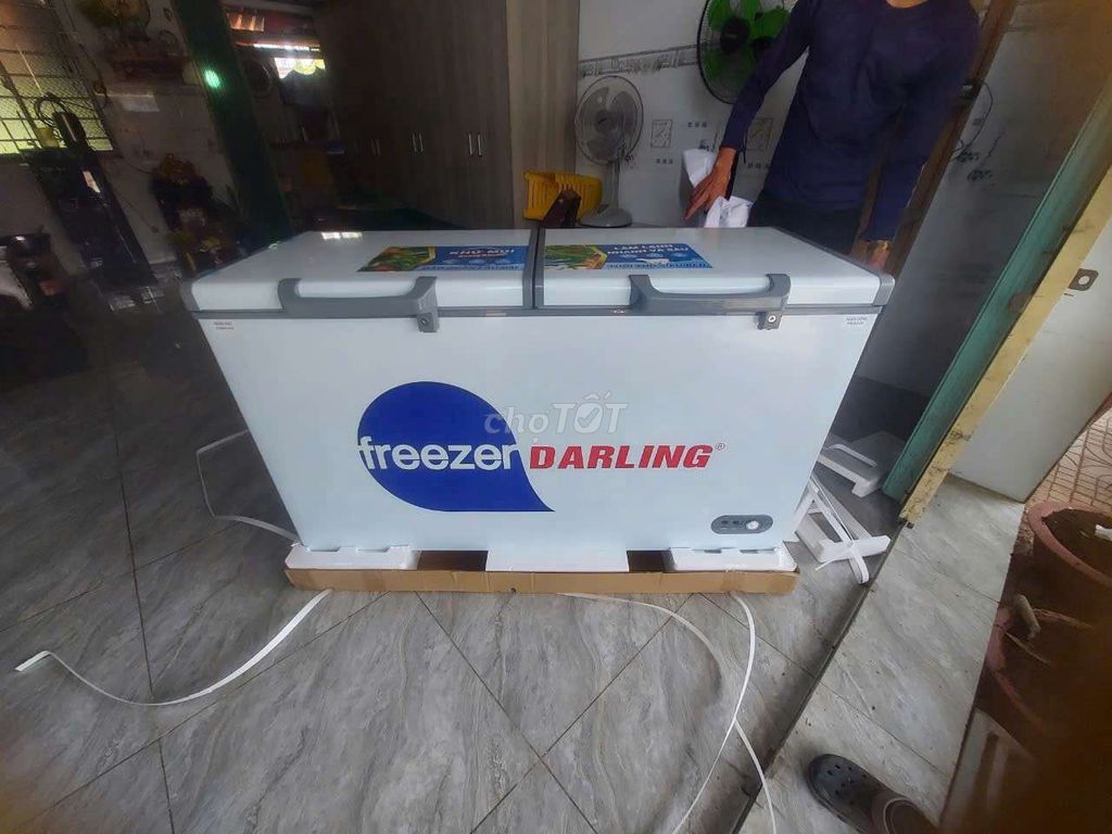 Xả kho tủ đông mát Darling 450L hàng mới 100%. Mua bán Tủ lạnh tại Quận 8 Tp Hồ Chí Minh được đăng bởi Quí Vũ Official hình 1
