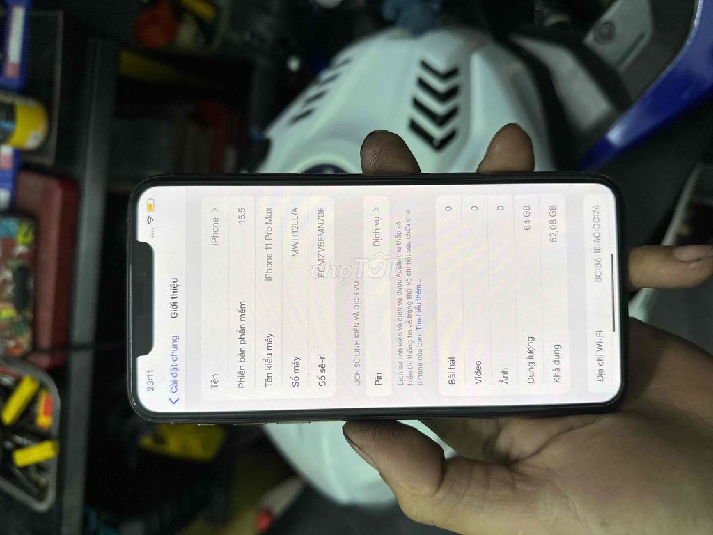 Iphone 11 pro max 64gb quốc tế