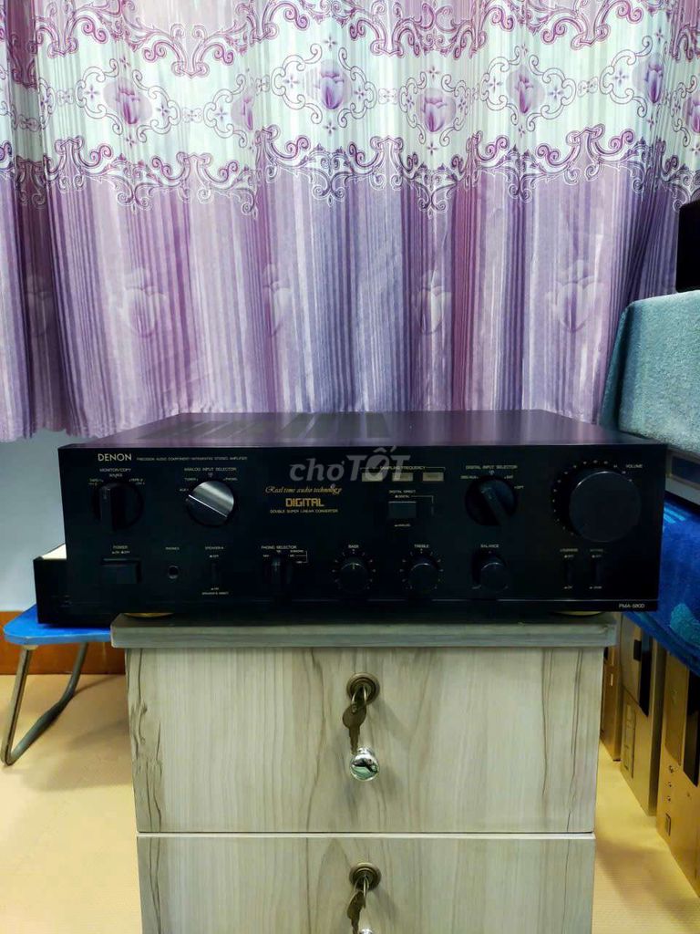 Amply Denon model PMA-580d. Mua bán Tivi, Âm thanh tại Quận 6 Tp Hồ Chí Minh được đăng bởi Trí Huỳnh  hình 1
