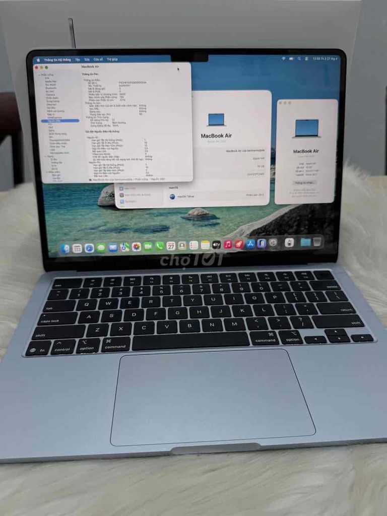 MacBook Air M4 13 inch 16GB/256GB Fullbox. Mua bán Laptop tại Quận 5 Tp Hồ Chí Minh được đăng bởi Phan Thế Phong  hình 1