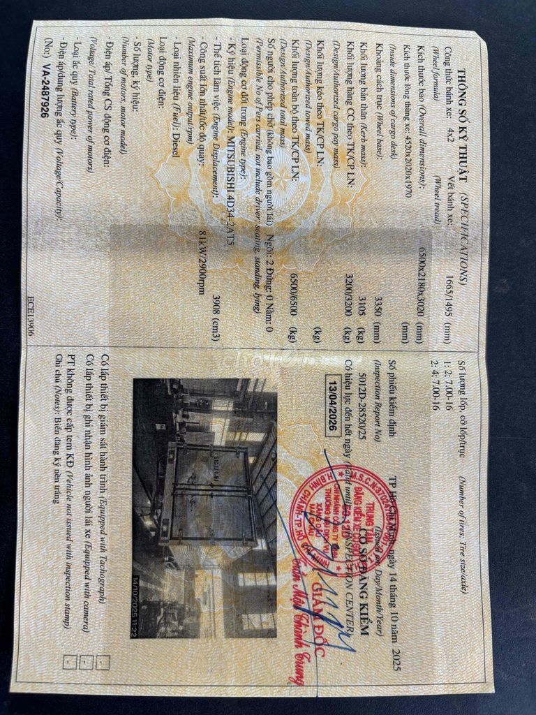 Fuso 3,5t đời 2009 thùng kín 4,5*2*2 m. Mua bán Xe tải, xe ben tại Huyện Bình Chánh Tp Hồ Chí Minh được đăng bởi Vi hình 5