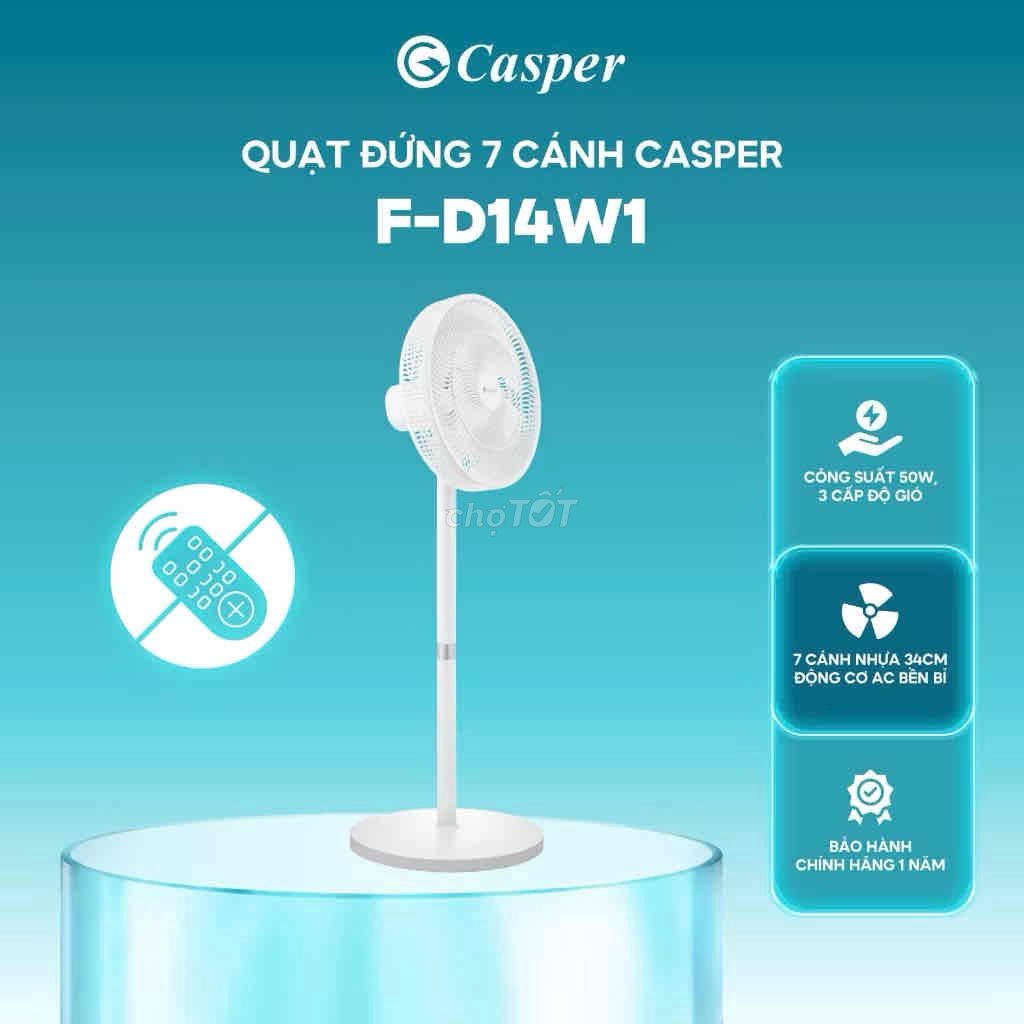 Quạt cây Casper F-D14W1 màu trắng mới. Mua bán Quạt tại Quận Hoàng Mai Hà Nội được đăng bởi Hiền hình 1