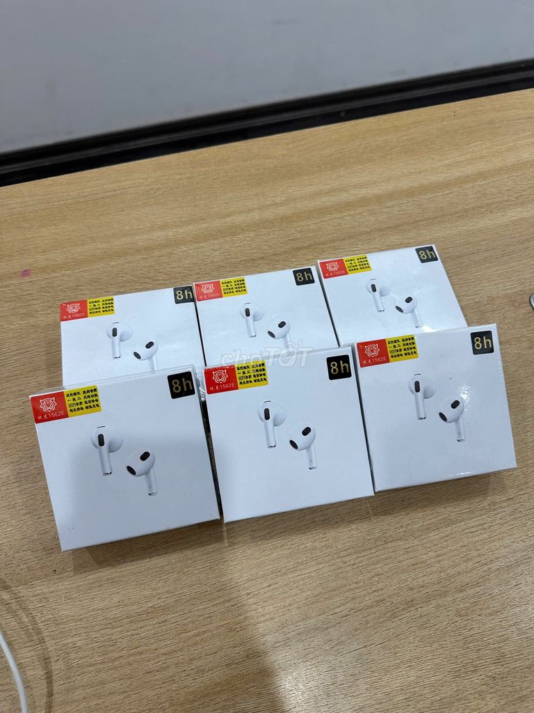 Airpods 3 Jerry Thế hệ 4 Pin 8h Bảo Hành 12 tháng. Mua bán Tivi, Âm thanh tại Quận Cầu Giấy Hà Nội được đăng bởi Henry Shop hình 1