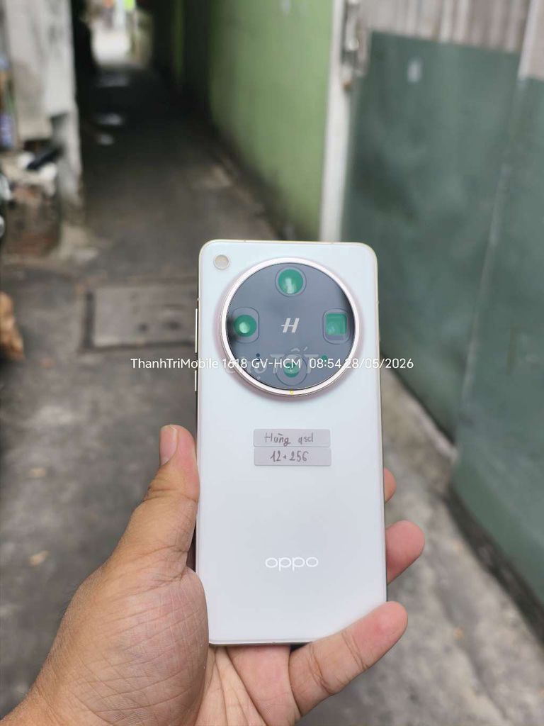 Oppo Find X8 Ultra 12/256GB Hồng trần kèm sạc 100w. Mua bán Điện thoại tại Quận Gò Vấp Tp Hồ Chí Minh được đăng bởi Thanh Tri hình 1