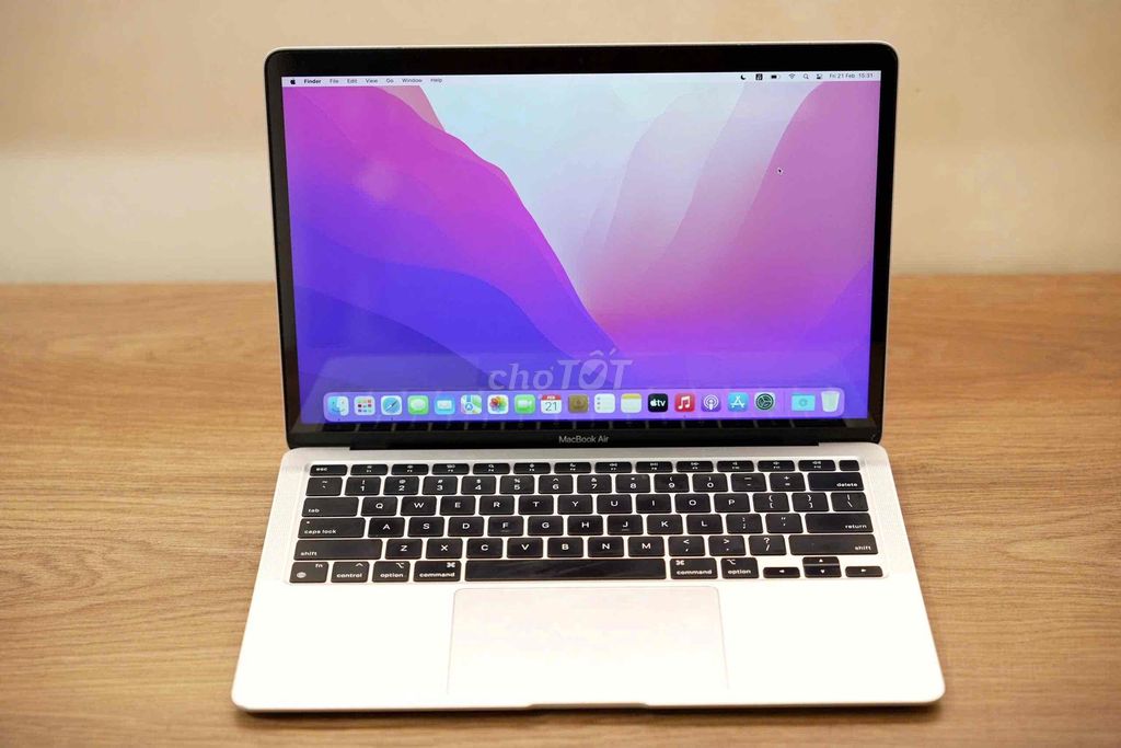 MACBOOK AIR M1 (2020) 8/256 máy 98% kèm sạc zin