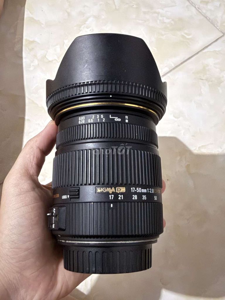 Ống kính Sigma 17-50mm 1:2.8 EX DC OS HSM. Mua bán Máy ảnh, Máy quay tại Thành phố Tam Kỳ Quảng Nam được đăng bởi quang hình 1