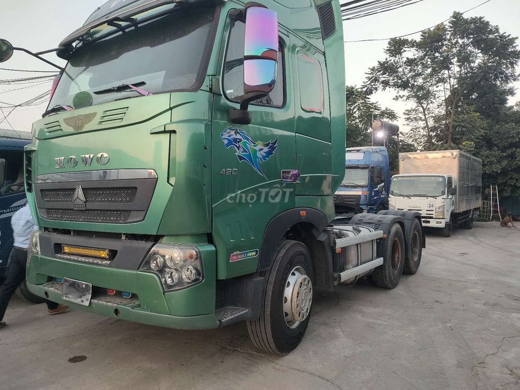 Đầu kéo HOWO 420 cầu dầu, đời 2021.. Mua bán Xe tải, xe ben tại Huyện Đan Phượng Hà Nội được đăng bởi A Đông hình 2