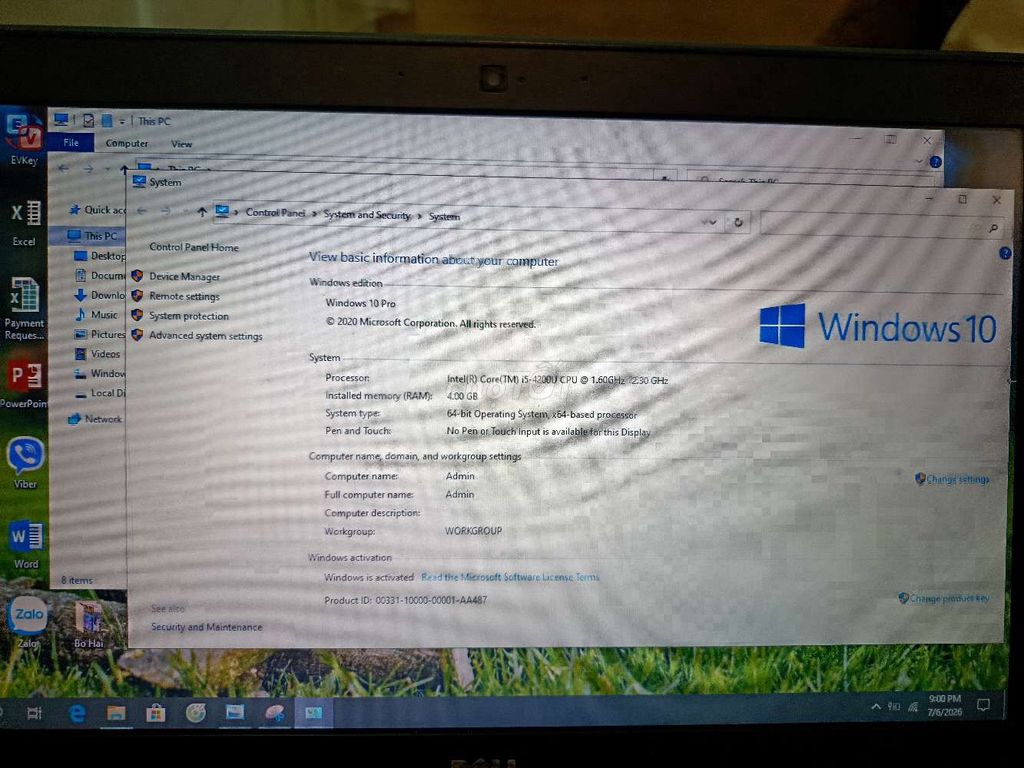 Dell Latitude E7440 i5-4300U 4GB Bạc Like New. Mua bán Laptop tại Quận Sơn Trà Đà Nẵng được đăng bởi Hai Nguyen hình 1