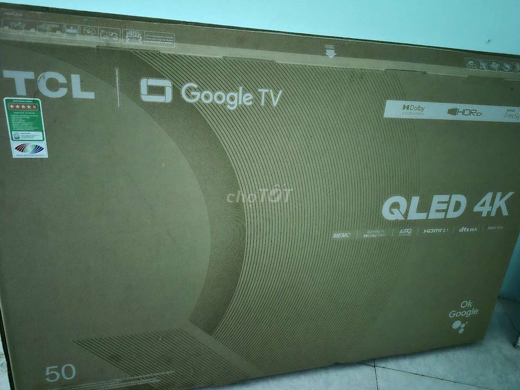 Tivi TCL QLED 4K Google TV 50 inch. Mua bán Tivi, Âm thanh tại Quận Ninh Kiều Cần Thơ được đăng bởi Lê Tài hình 1