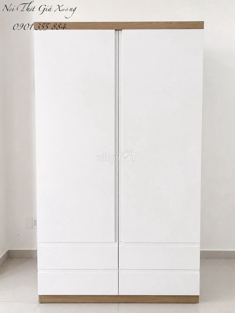 Tủ quần áo Gỗ MDF chống ẩm D1000xR600xC2000. Mua bán Tủ, kệ gia đình tại Thành phố Thủ Đức Tp Hồ Chí Minh được đăng bởi Hằng hình 1