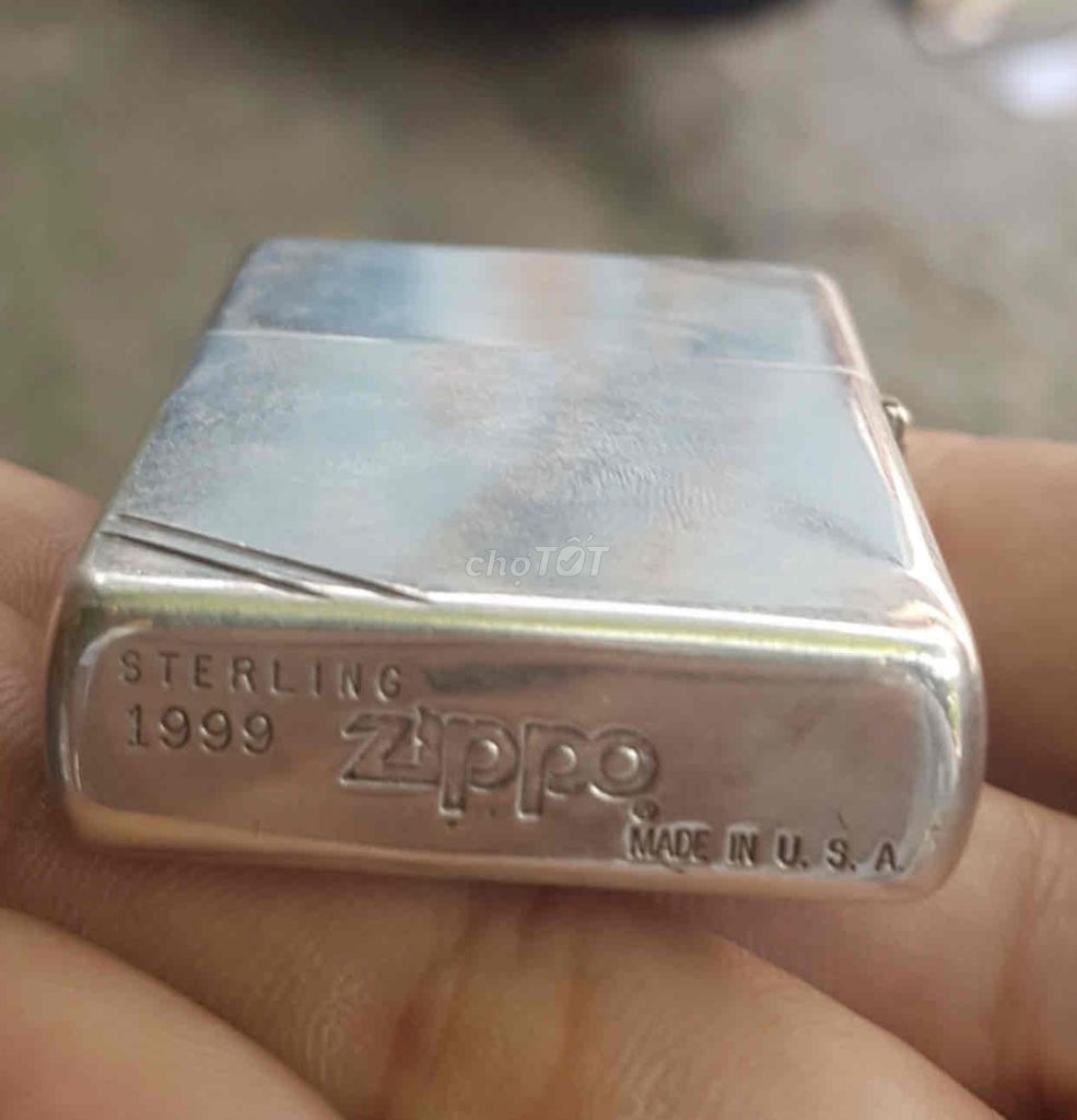 2 Vỏ zippo ko ruột Bạc Khối Mỹ 1999, 1992. Mua bán Đồ sưu tầm, đồ cổ tại Quận 1 Tp Hồ Chí Minh được đăng bởi thanh lý zippo cao cấp thuận mua vừa bán  hình 1