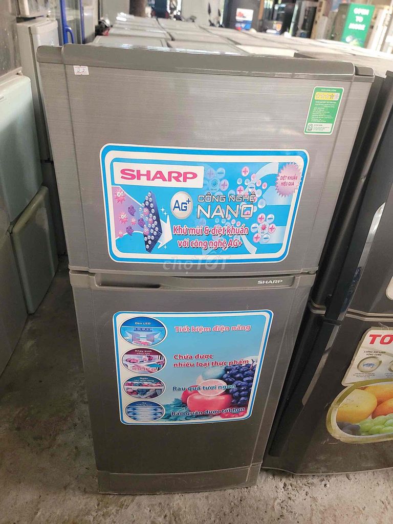 Tủ lạnh Sharp 165L Không đóng tuyết Xám. Mua bán Tủ lạnh tại Quận 8 Tp Hồ Chí Minh được đăng bởi Điện Lạnh Giá Tốt hình 1