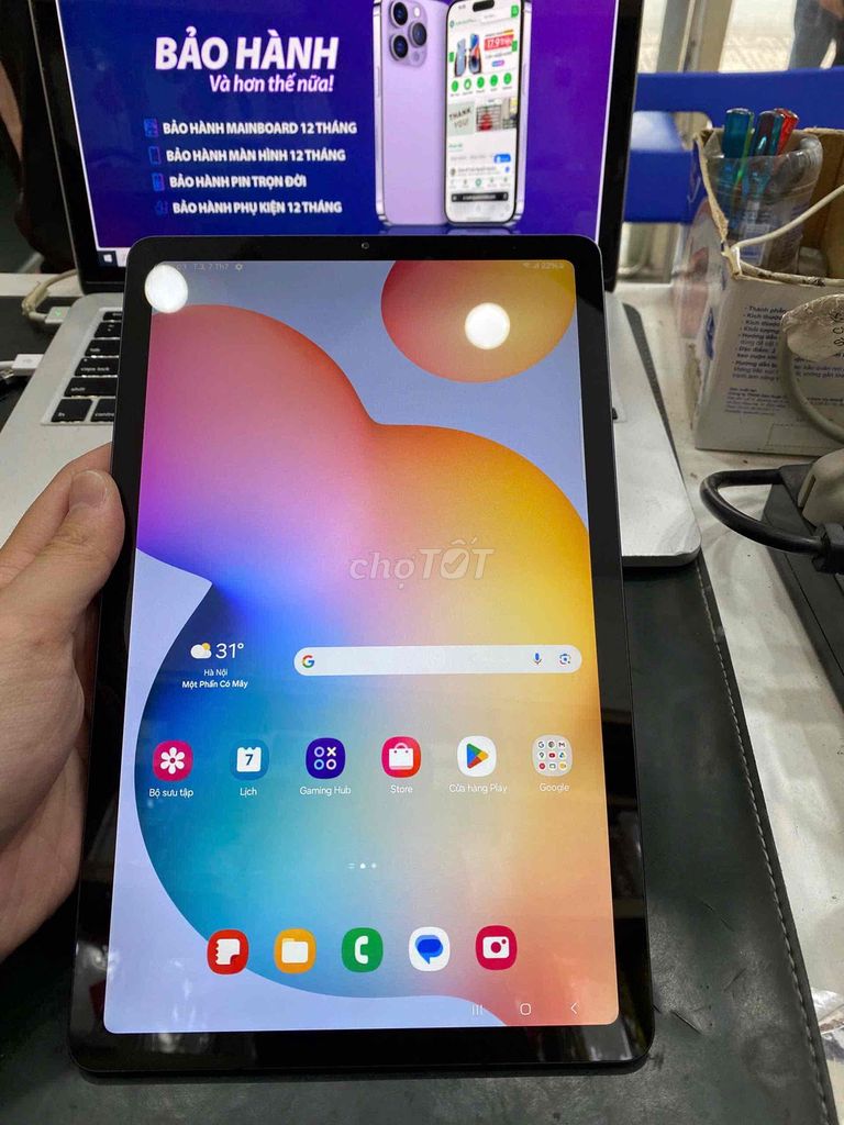 Samsung Galaxy Tab S6 Lite Có sim nghe gọi. Mua bán Máy tính bảng tại Quận 3 Tp Hồ Chí Minh được đăng bởi Tuấn Nguyễn hình 1