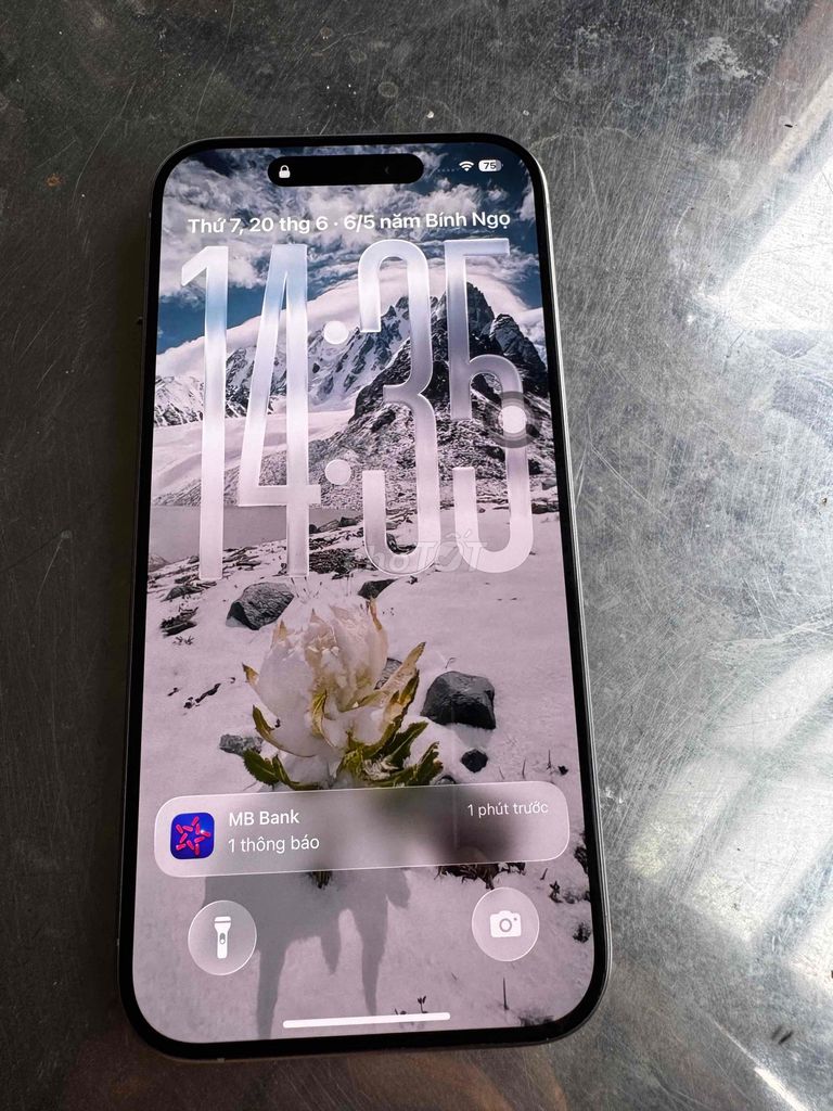 Apple iPhone 15 Pro 128GB Bạc Mỹ Đã sử dụng. Mua bán Điện thoại tại Huyện Đức Trọng Lâm Đồng được đăng bởi vyng liee hình 1