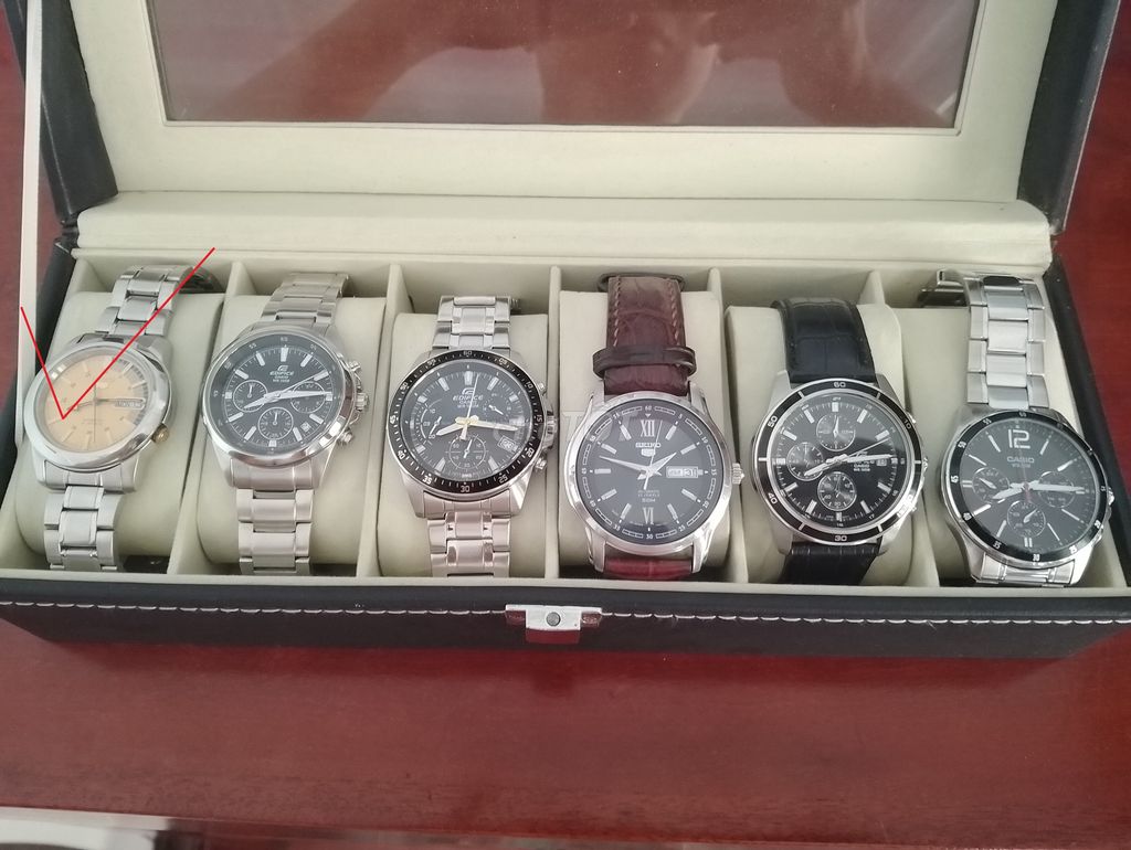 Đồng hồ Seiko 5, Casio Edifice, tất cả như mới. Mua bán Đồng hồ tại Quận 5 Tp Hồ Chí Minh được đăng bởi Phạm Hoàng Thanh hình 1