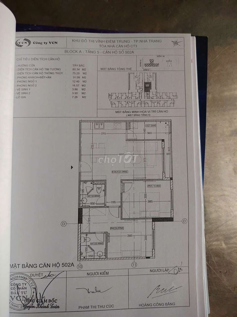 Nhà Trang CT3 Vĩnh Điềm Trung, views biển, sử dụng thêm 35m2 ban công.