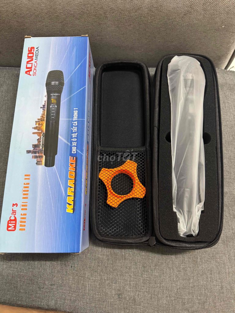Micro karaoke Acnos MiCar3. Mua bán Tivi, Âm thanh tại Quận 6 Tp Hồ Chí Minh được đăng bởi Gia Bảo hình 1
