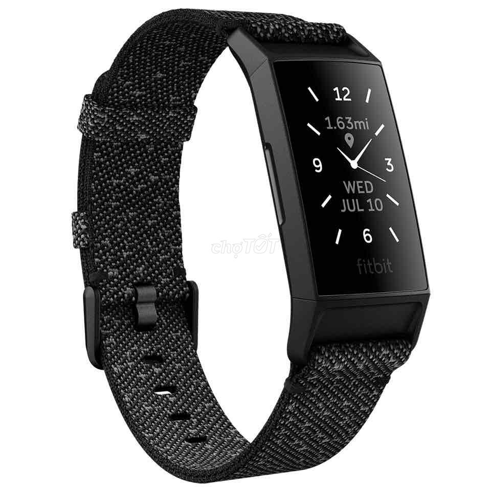 Vòng đeo tay sức khoẻ Fitbit Charge 4 - Black full