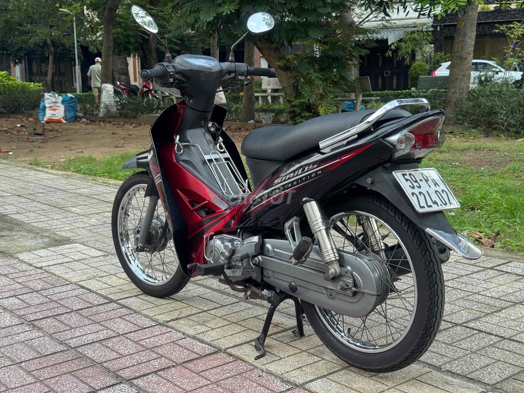 Yamaha Sirius 2011 Đỏ đen. Mua bán Xe máy tại Quận Bình Tân Tp Hồ Chí Minh được đăng bởi sơn hình 3