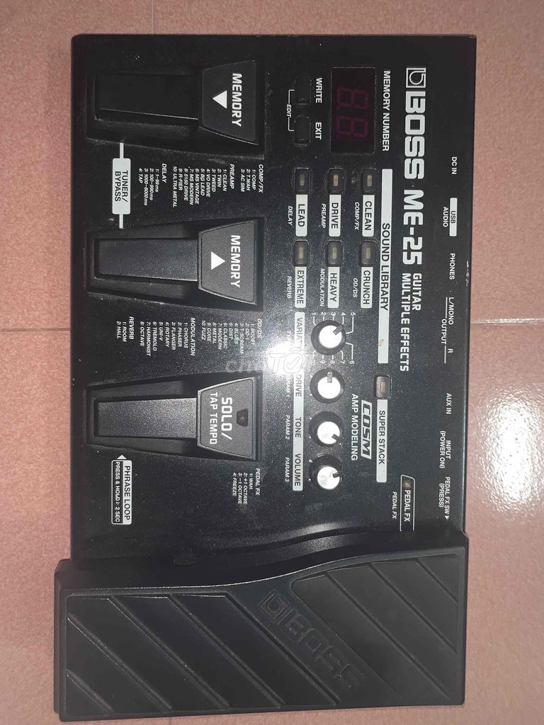 Phơ guitar điện Boss ME-25. Mua bán Nhạc cụ tại Quận Hải Châu Đà Nẵng được đăng bởi Con Cò hình 1