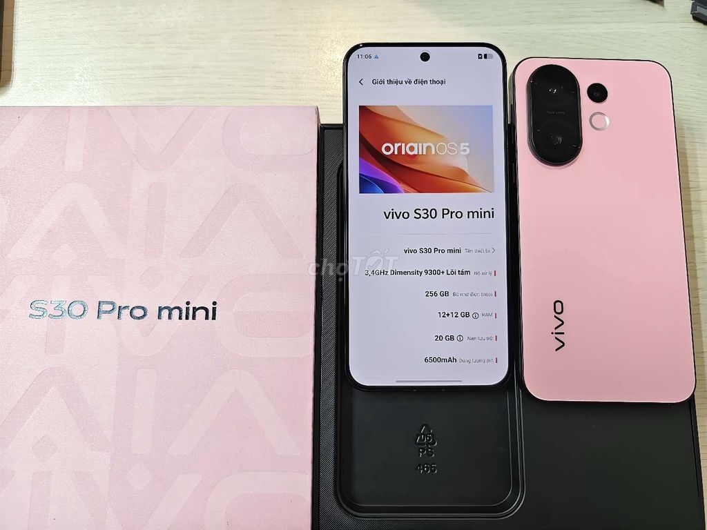 Vivo S30 Pro mini 256GB Hồng 12+12 GB. Mua bán Điện thoại tại Quận Tân Bình Tp Hồ Chí Minh được đăng bởi Vương hình 1