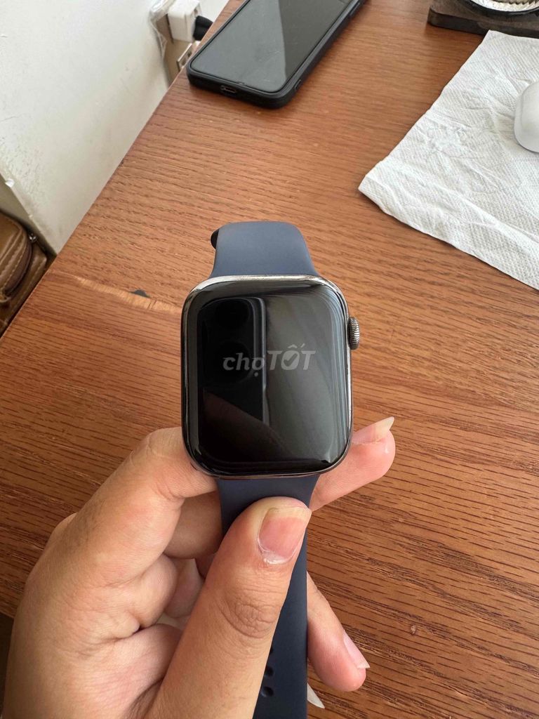 Sr7/45 thép đen. Mua bán Thiết bị đeo thông minh tại Quận Ngũ Hành Sơn Đà Nẵng được đăng bởi Phát Hưng hình 1