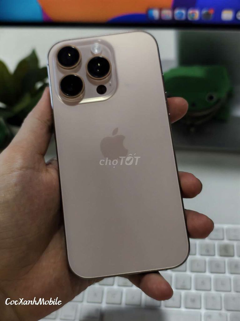 Apple iPhone 16 Pro 128GB Vàng Việt Nam, Pin 91%. Mua bán Điện thoại tại Quận Liên Chiểu Đà Nẵng được đăng bởi Minh Hiệp CócXanhMobile hình 1