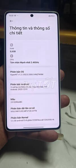 Xiaomi Redmi Note 13 5G 128GB Trắng. Mua bán Điện thoại tại Quận Tân Phú Tp Hồ Chí Minh được đăng bởi Hội Đồ Điện Tử hình 1