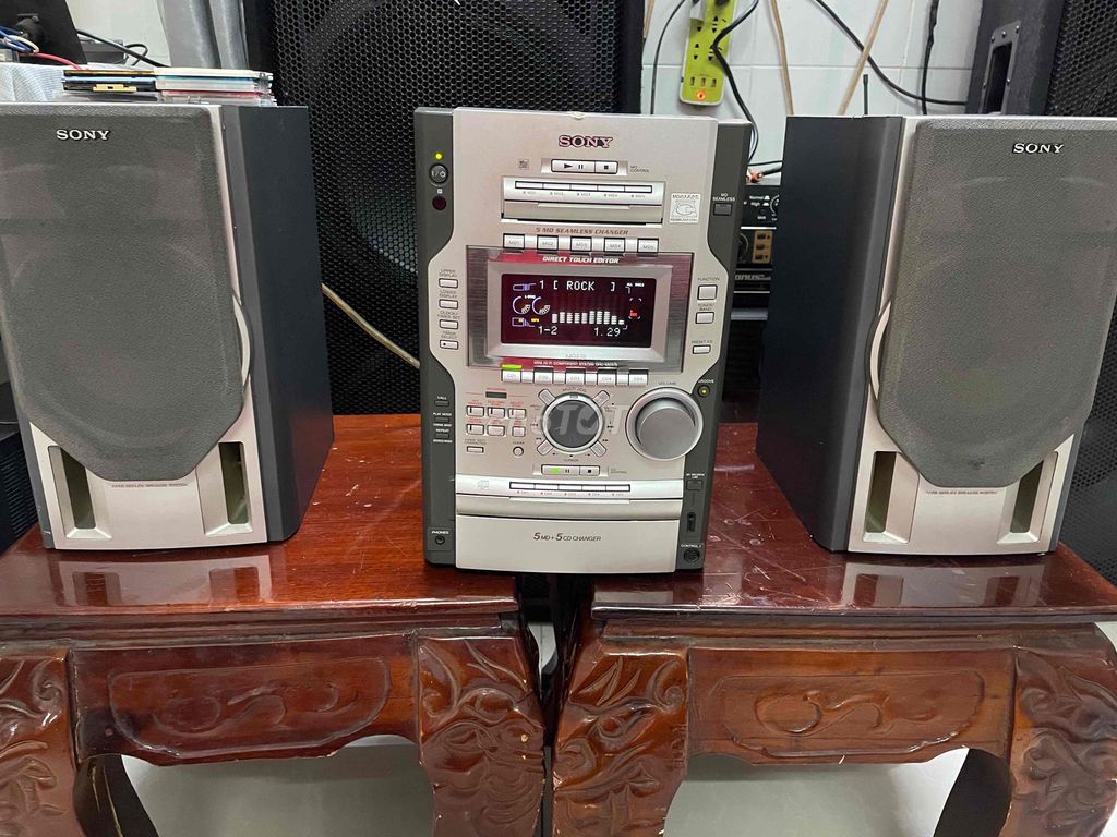 Dàn âm thanh Sony HCD-MD575. Mua bán Tivi, Âm thanh tại Huyện Hóc Môn Tp Hồ Chí Minh được đăng bởi Lộc phát hình 1