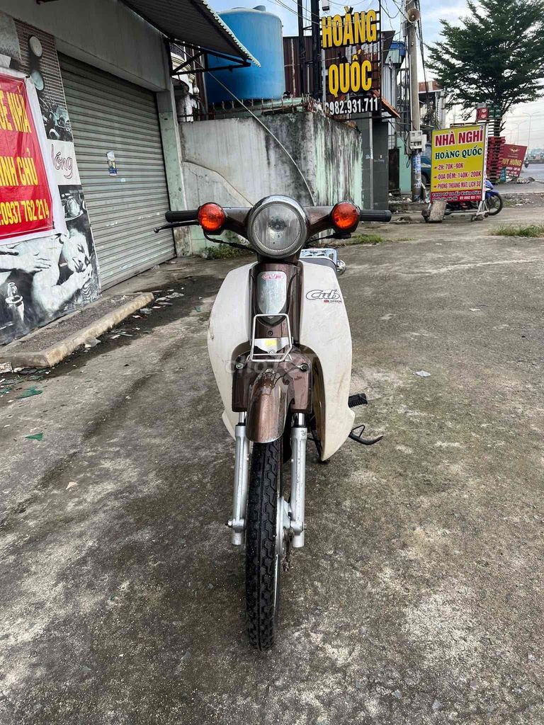 Honda Cub màu Nâu Trắng. Mua bán Xe máy tại Thành phố Biên Hòa Đồng Nai được đăng bởi Minh hình 1