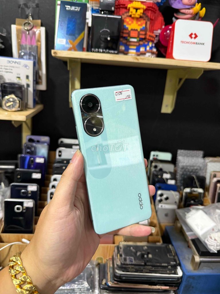 Oppo A58 128GB Xanh ngọc. Mua bán Điện thoại tại Quận Bình Thạnh Tp Hồ Chí Minh được đăng bởi SyTuan hình 1