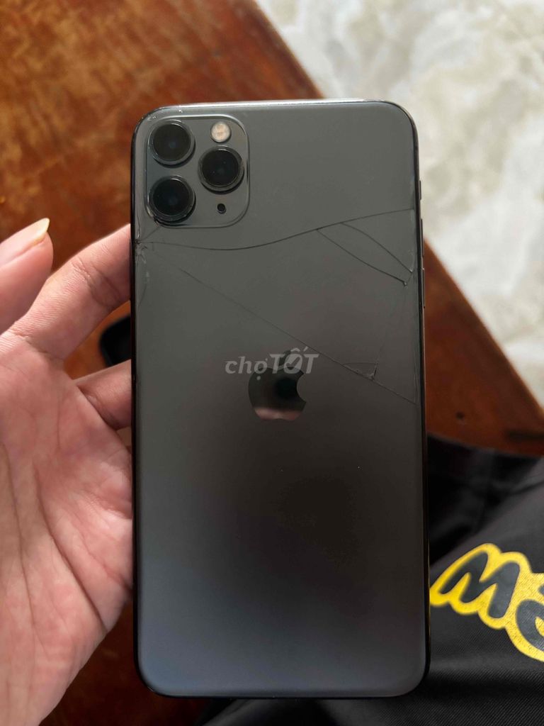 Apple iPhone 11 Pro Max 64GB Đen Nát. Mua bán Điện thoại tại Huyện Phú Riềng Bình Phước được đăng bởi No Na hình 1
