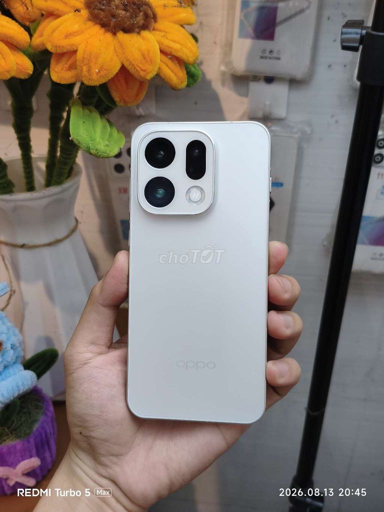 Oppo Find X9 Trắng 12GB/256GB. Mua bán Điện thoại tại Thành phố Mỹ Tho Tiền Giang được đăng bởi Phước Lộc Mobile Mỹ Tho hình 1