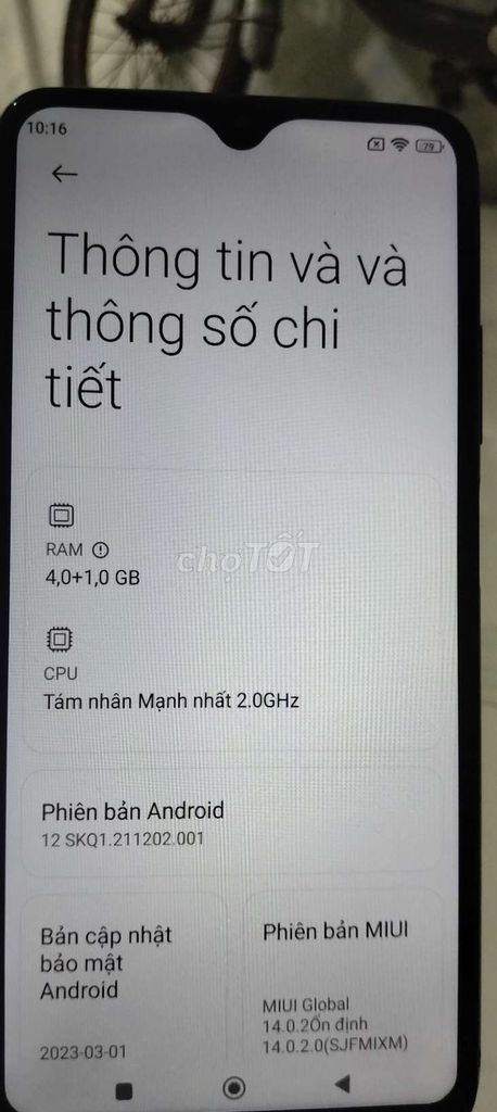 Xiaomi Poco M3 4GB/64GB Xanh. Mua bán Điện thoại tại Huyện Châu Thành Bến Tre được đăng bởi ngoc an hình 1